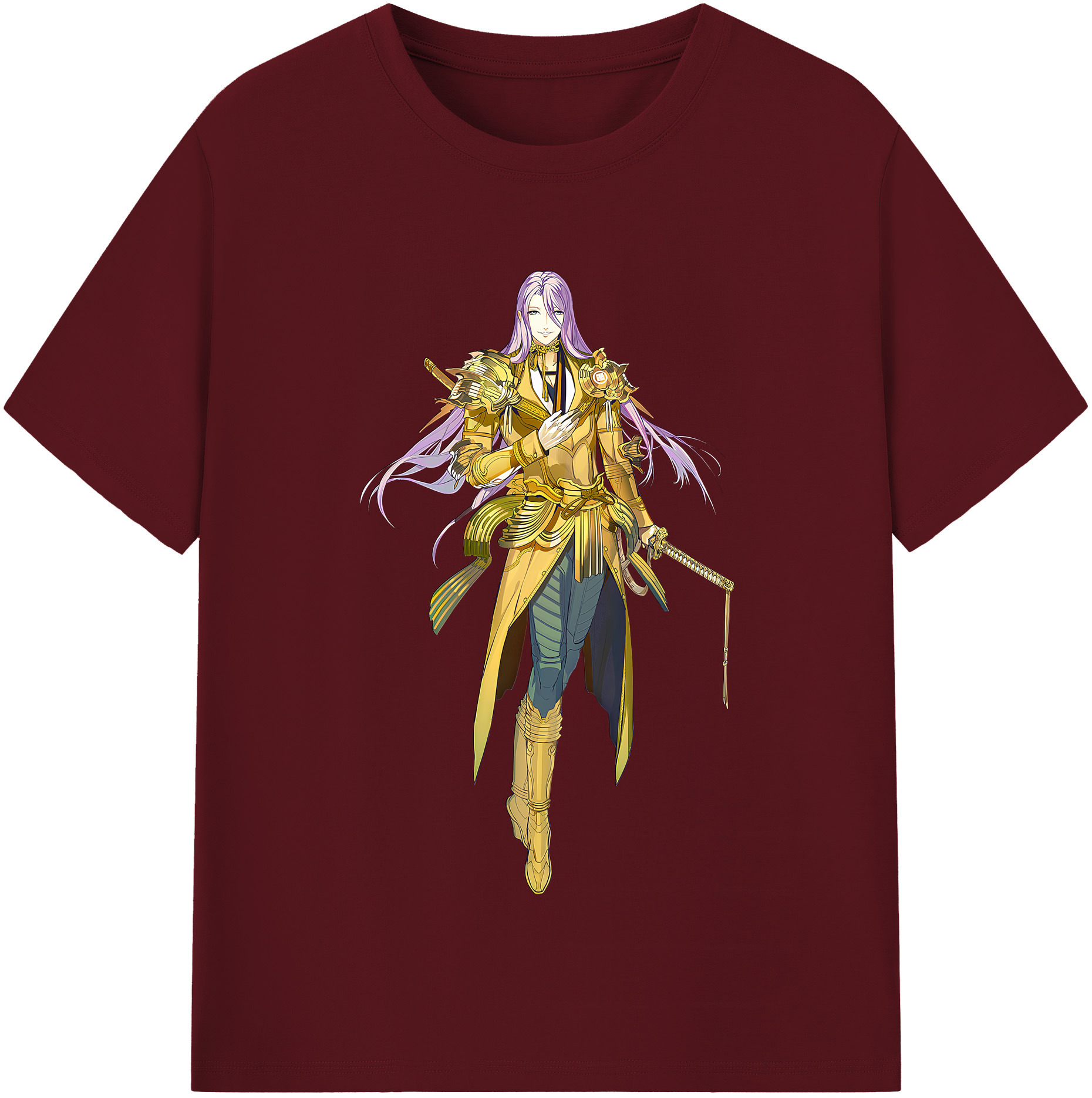 （画像用） 刀剣乱舞 Touken Ranbu 綿100％半袖Tシャツ（フロントプリント）